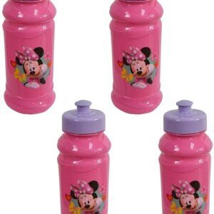 Disney Minnie Mouse 16.5 oz Kids Sullivan Sports Water Bottle - 2 PACK